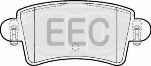 EEC BRP1197 - Тормозные колодки, дисковые, комплект autospares.lv