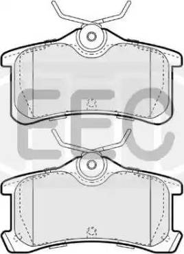 Valeo GDB3334 - Тормозные колодки, дисковые, комплект autospares.lv