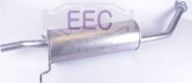EEC EMA184 - Глушитель выхлопных газов, конечный autospares.lv