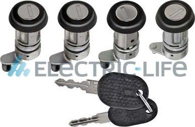 Electric Life ZR85103 - Цилиндр замка autospares.lv