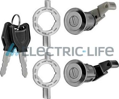 Electric Life ZR80593 - Цилиндр замка autospares.lv