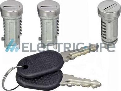 Electric Life ZR801206 - Цилиндр замка autospares.lv