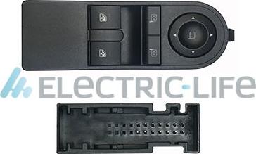 Electric Life ZROPB76002 - Выключатель, стеклоподъемник autospares.lv