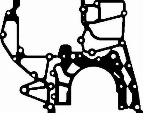 Elring 452.581 - Прокладка, картер рулевого механизма autospares.lv