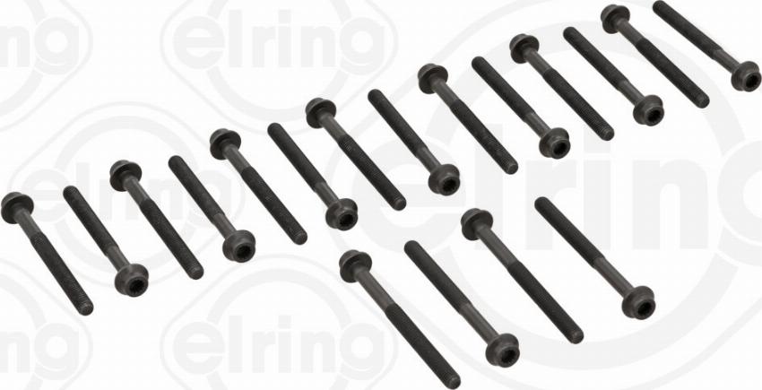 Elring 476.130 - Комплект болтов головки цилиндра autospares.lv