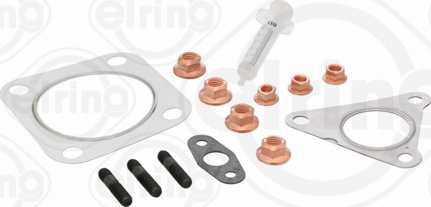 Elring 047.190 - Установочный комплект, турбокомпрессор autospares.lv