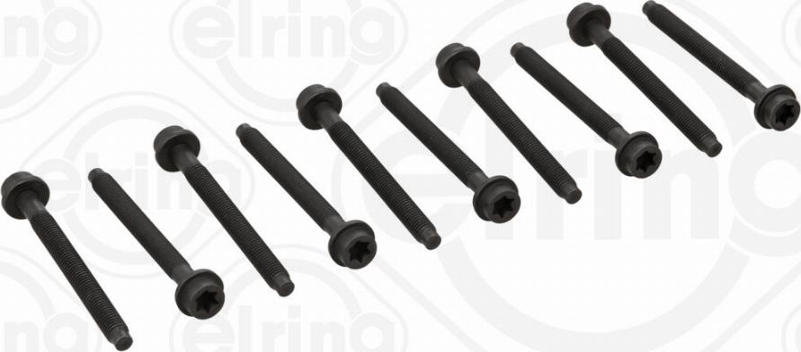 Elring 802.870 - Комплект болтов головки цилиндра autospares.lv