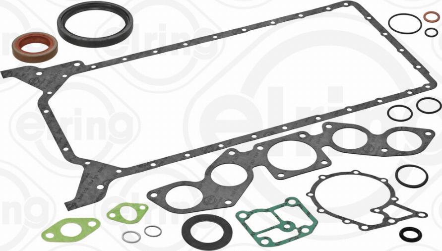 Elring 814.490 - Комплект прокладок, блок-картер двигателя autospares.lv