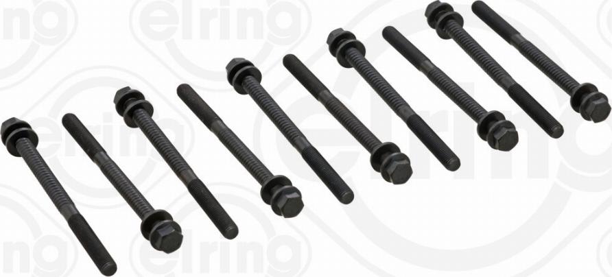 Elring 706.120 - Комплект болтов головки цилиндра autospares.lv