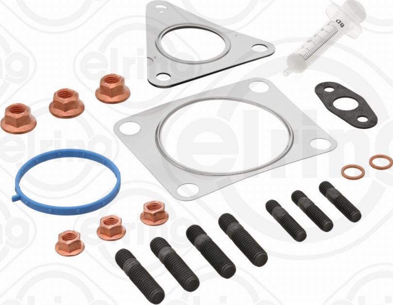 Elring 773.530 - Установочный комплект, турбокомпрессор autospares.lv