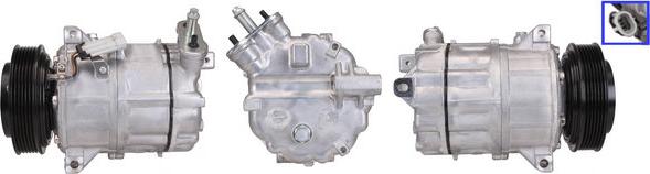 Elstock 51-0981 - Компрессор кондиционера autospares.lv