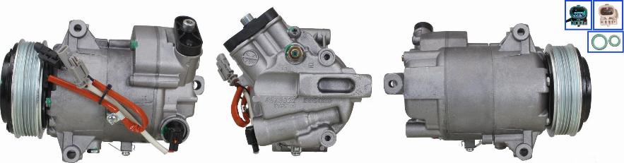 Elstock 51-1440 - Компрессор кондиционера autospares.lv