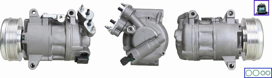 Elstock 51-1478 - Компрессор кондиционера autospares.lv