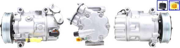 Elstock 51-1001 - Компрессор кондиционера autospares.lv