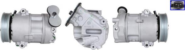 Elstock 51-1027 - Компрессор кондиционера autospares.lv