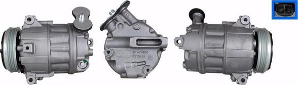 Elstock 51-1163 - Компрессор кондиционера autospares.lv