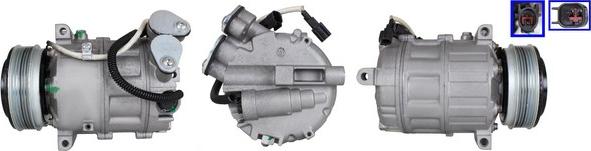 Elstock 51-1137 - Компрессор кондиционера autospares.lv