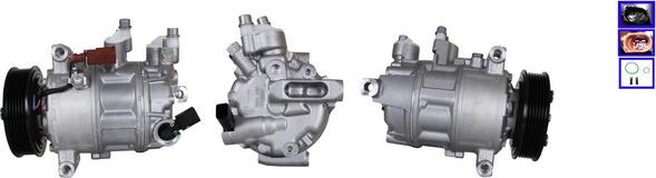 Elstock 51-1249 - Компрессор кондиционера autospares.lv