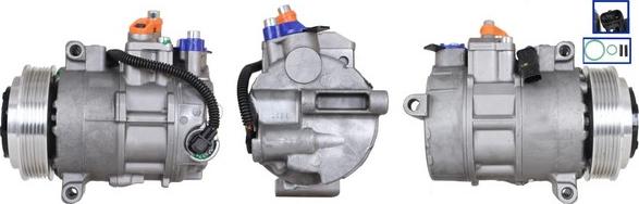 Elstock 51-1260 - Компрессор кондиционера autospares.lv