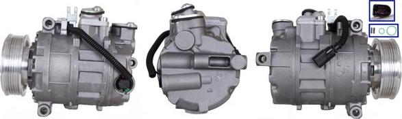 Elstock 51-1262 - Компрессор кондиционера autospares.lv