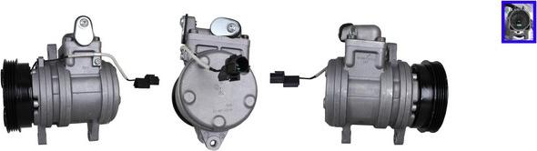 Elstock 51-1221 - Компрессор кондиционера autospares.lv