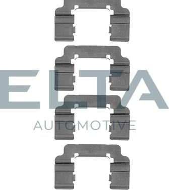 Elta Automotive EA8549 - Комплектующие для колодок дискового тормоза autospares.lv