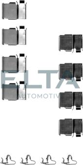 Elta Automotive EA8581 - Комплектующие для колодок дискового тормоза autospares.lv