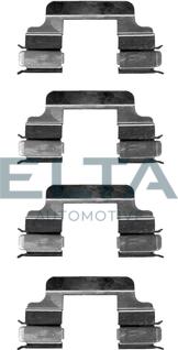 Elta Automotive EA8605 - Комплектующие для колодок дискового тормоза autospares.lv