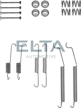Elta Automotive EA8053 - Комплектующие, барабанный тормозной механизм autospares.lv