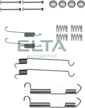 Elta Automotive EA8071 - Комплектующие, барабанный тормозной механизм autospares.lv