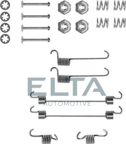 Elta Automotive EA8072 - Комплектующие, барабанный тормозной механизм autospares.lv