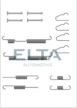 Elta Automotive EA8197 - Комплектующие, барабанный тормозной механизм autospares.lv