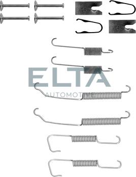 Elta Automotive EA8105 - Комплектующие, барабанный тормозной механизм autospares.lv