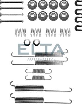 Elta Automotive EA8113 - Комплектующие, барабанный тормозной механизм autospares.lv