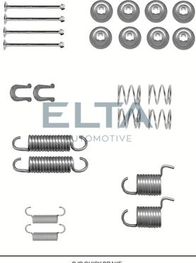 Elta Automotive EA8132 - Комплектующие, барабанный тормозной механизм autospares.lv