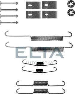 Elta Automotive EA8137 - Комплектующие, барабанный тормозной механизм autospares.lv