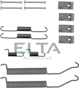 Elta Automotive EA8122 - Комплектующие, барабанный тормозной механизм autospares.lv