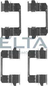 Elta Automotive EA8758 - Комплектующие для колодок дискового тормоза autospares.lv