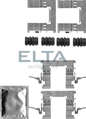 Elta Automotive EA8764 - Комплектующие для колодок дискового тормоза autospares.lv