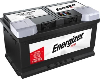 ENERGIZER EE75LB4 - Стартерная аккумуляторная батарея, АКБ autospares.lv