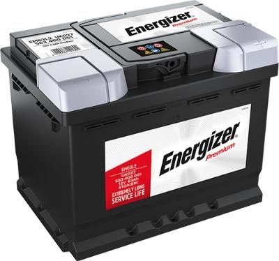 ENERGIZER EM63-L2 - Стартерная аккумуляторная батарея, АКБ autospares.lv