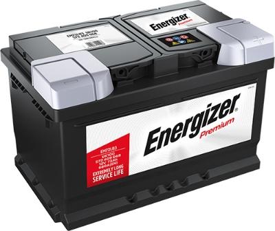 ENERGIZER EM72-LB3 - Стартерная аккумуляторная батарея, АКБ autospares.lv