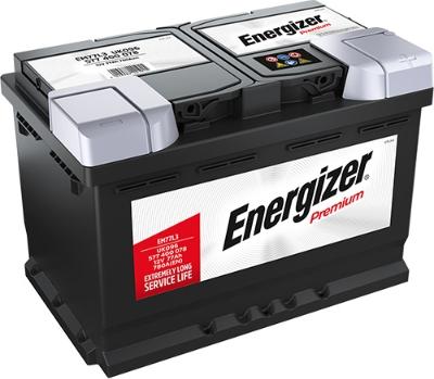 ENERGIZER EM77-L3 - Стартерная аккумуляторная батарея, АКБ autospares.lv