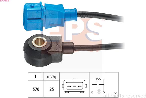 EPS 1.957.054 - Датчик детонации autospares.lv