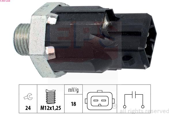 EPS 1.957.224 - Датчик детонации autospares.lv