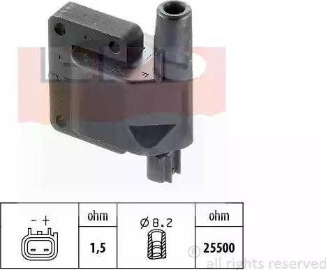 EPS 1.970.369S - Катушка зажигания autospares.lv