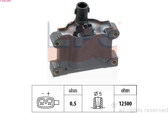 EPS 1.970.285S - Катушка зажигания autospares.lv