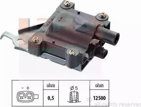 EPS 1.970.285 - Катушка зажигания autospares.lv