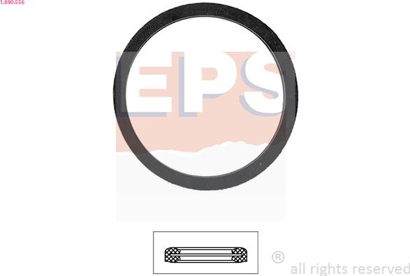EPS 1.890.556 - Прокладка, термостат autospares.lv