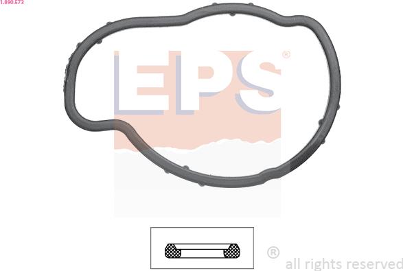 EPS 1.890.573 - Прокладка, термостат autospares.lv